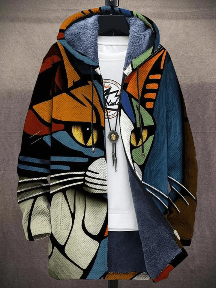Quade Artistic Cardigan in Fine Knit