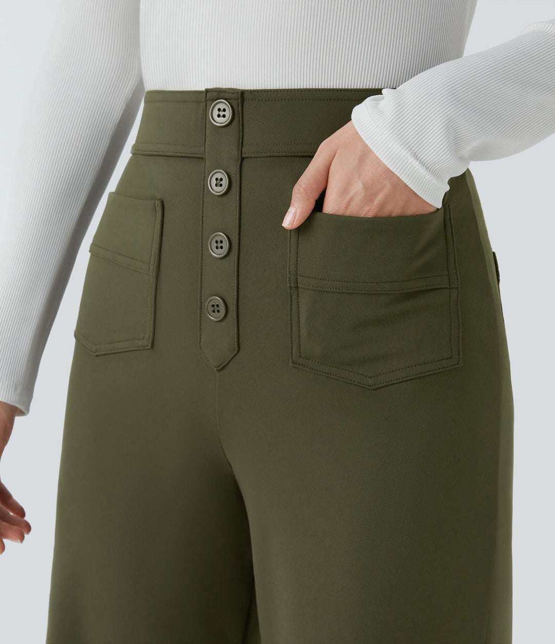 Jade - Comfortable Elastic Pants