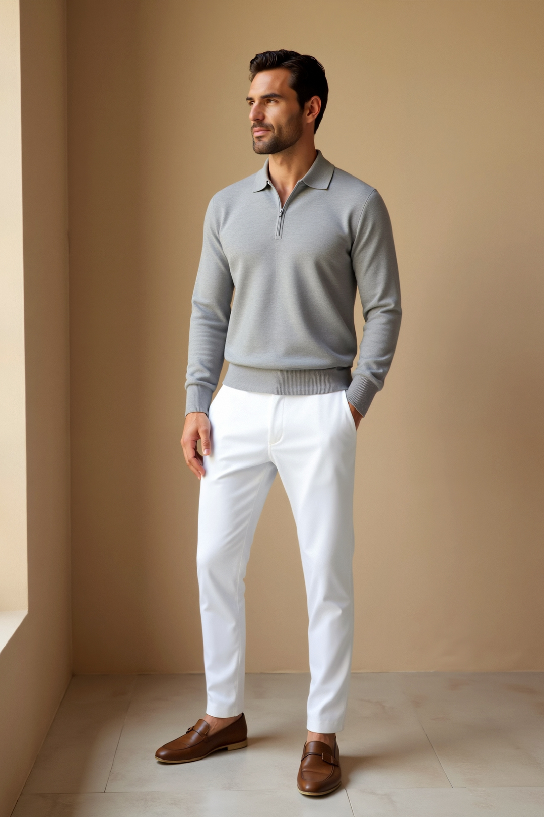 Stefano Polo with Signature Zipper