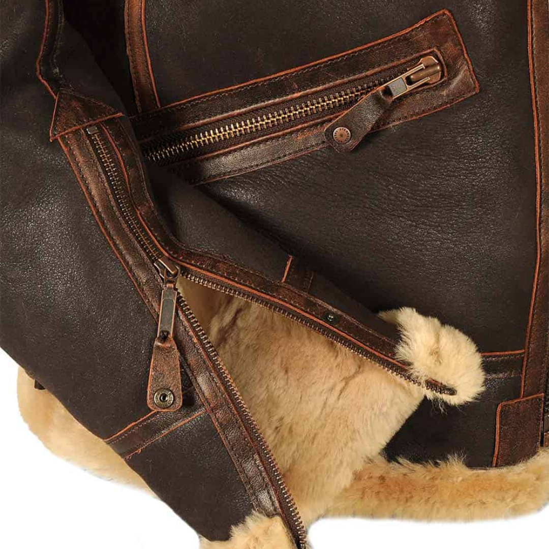 Maverick | Heritage Shearling Flight Jacket