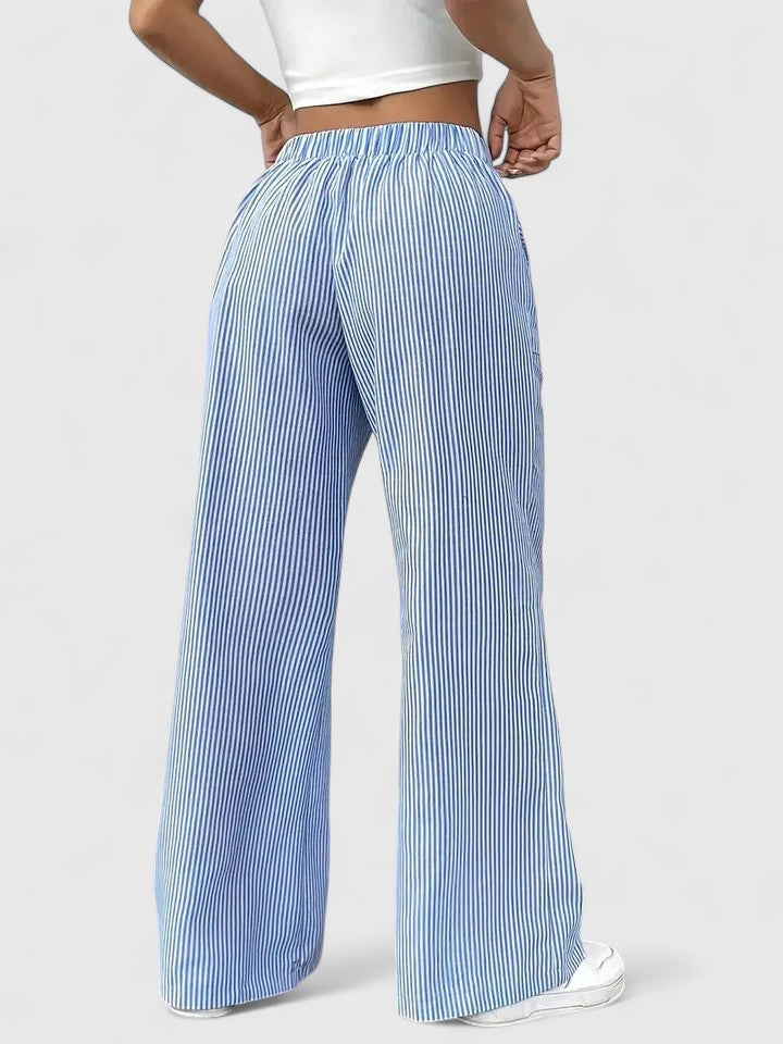 Dominique - Elegant Wide-Leg Pants