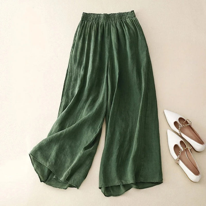 Nicolé - Elegant Linen Pants