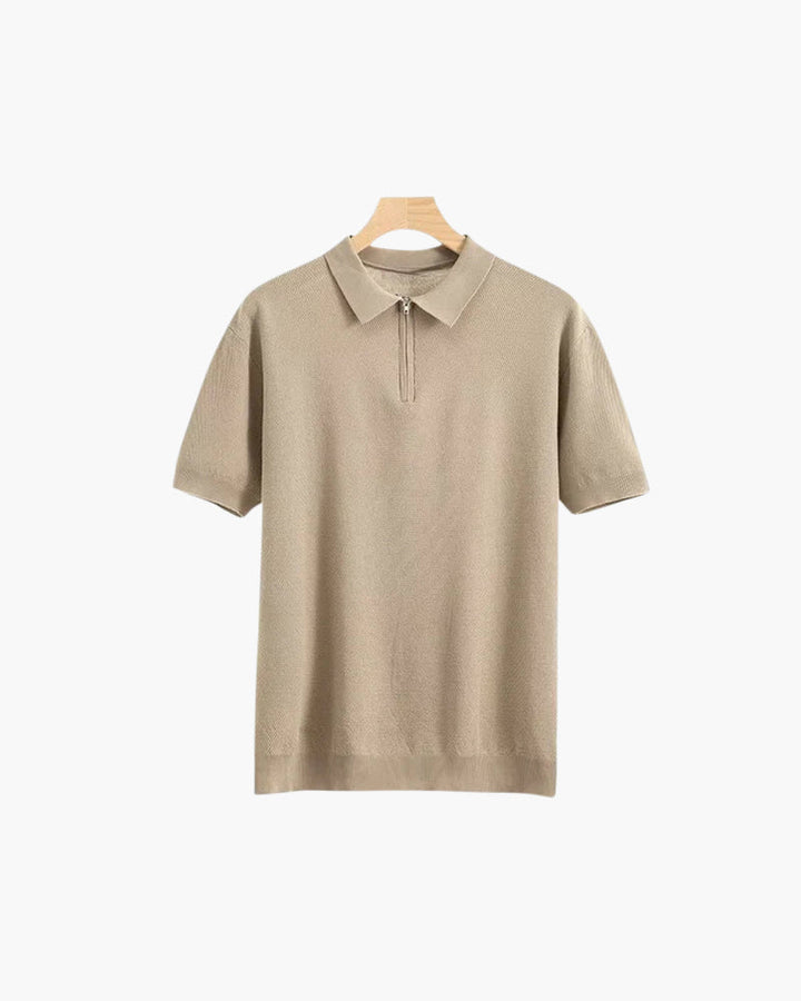 Brooks Heritage Half Zip Polo