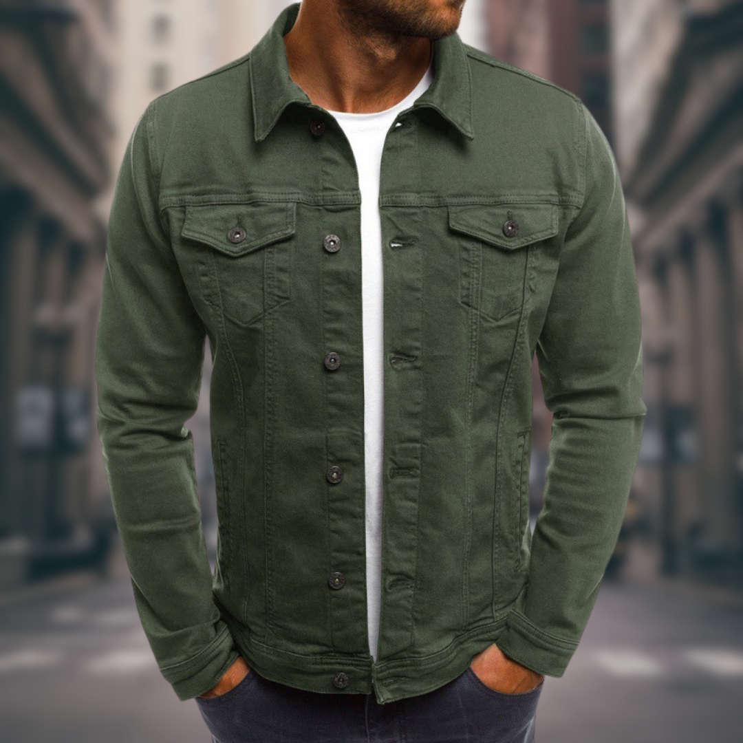 Beau Demi Jacket in Soft Indigo