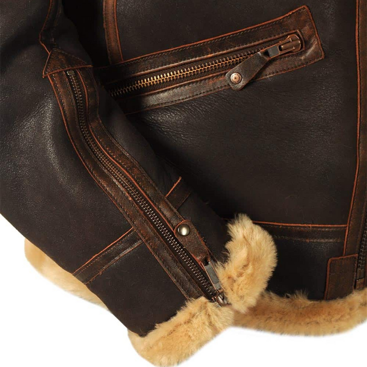 Maverick | Heritage Shearling Flight Jacket