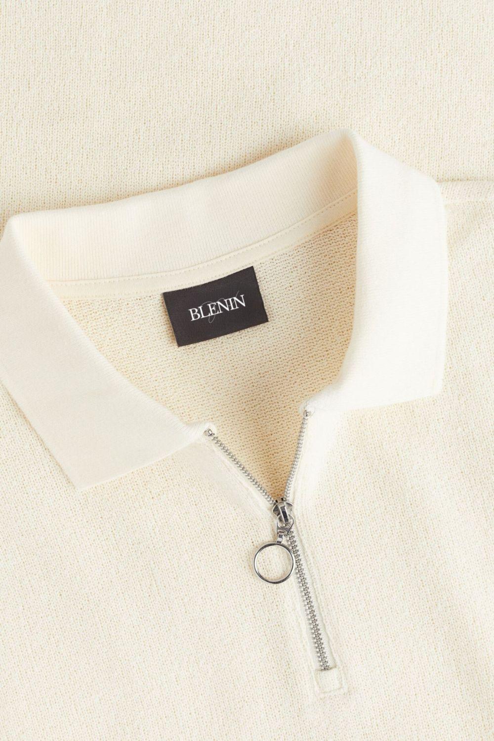 Heritage Knit Polo with Zipper