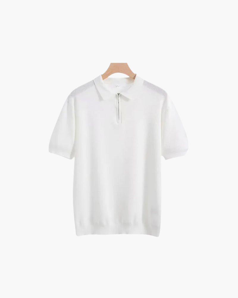 Brooks Heritage Half Zip Polo
