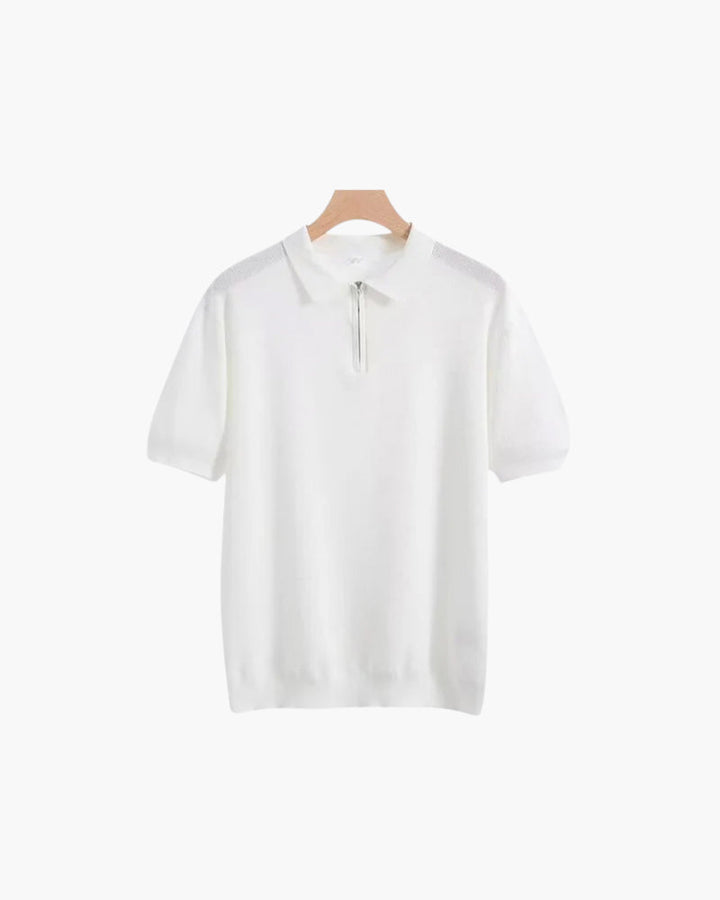 Brooks Heritage Half Zip Polo