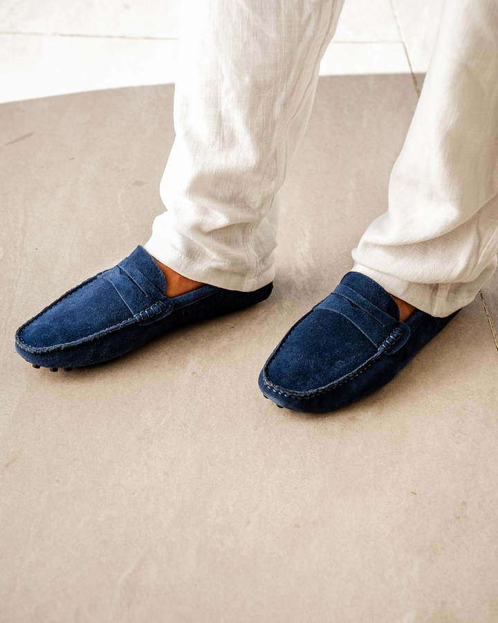 Liam Suede Slip-On Moccasin