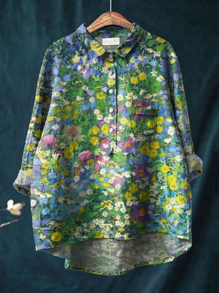 Grace | Garden Blooms Shirt