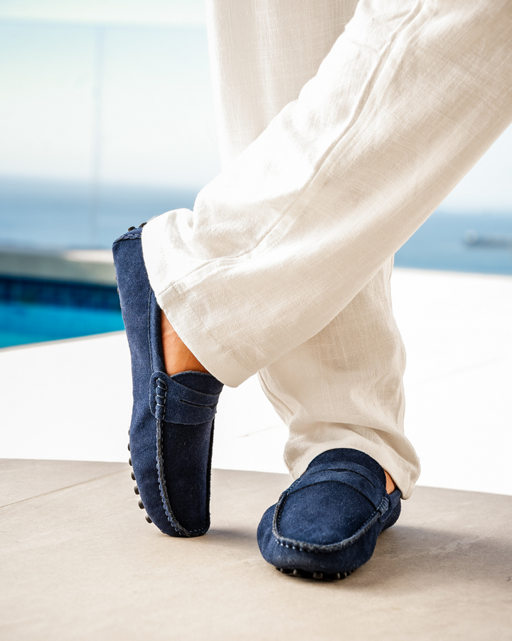 Liam Suede Slip-On Moccasin