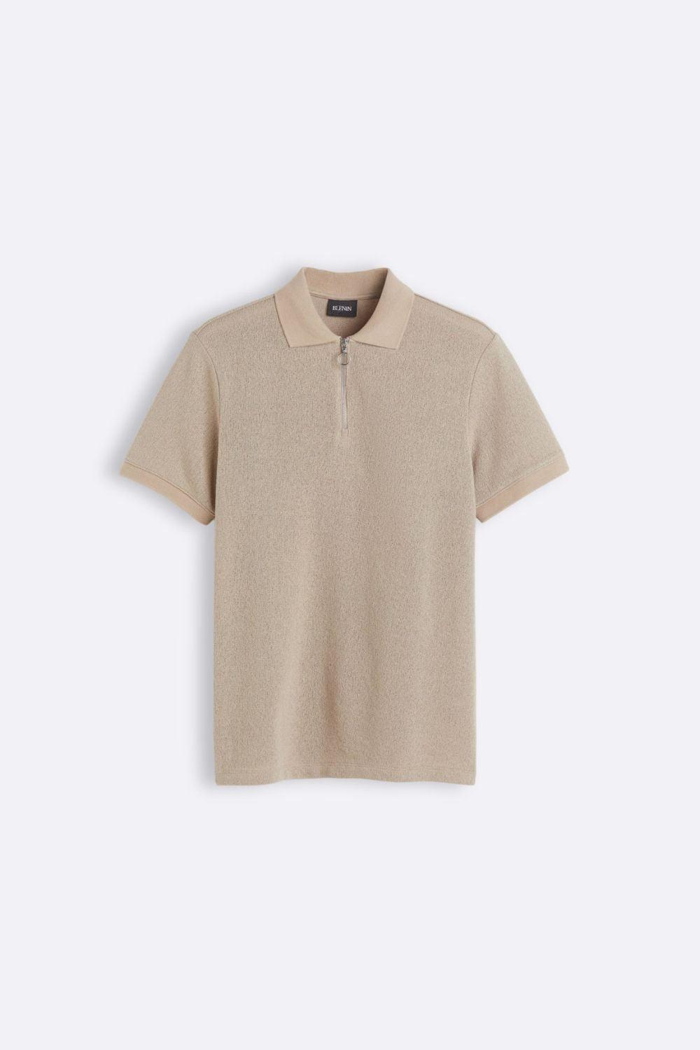 Heritage Knit Polo with Zipper
