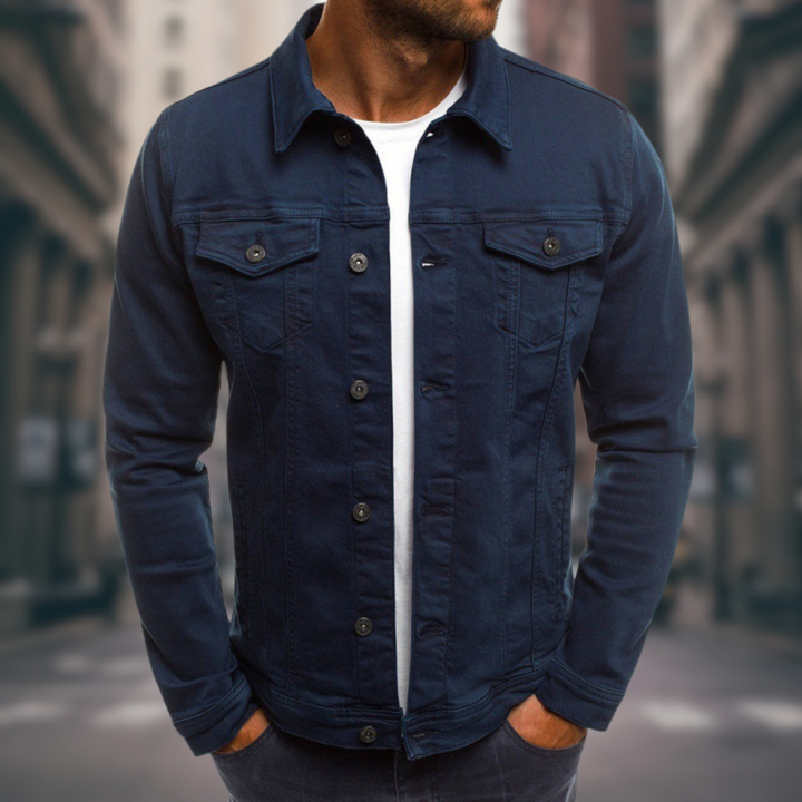 Beau Demi Jacket in Soft Indigo