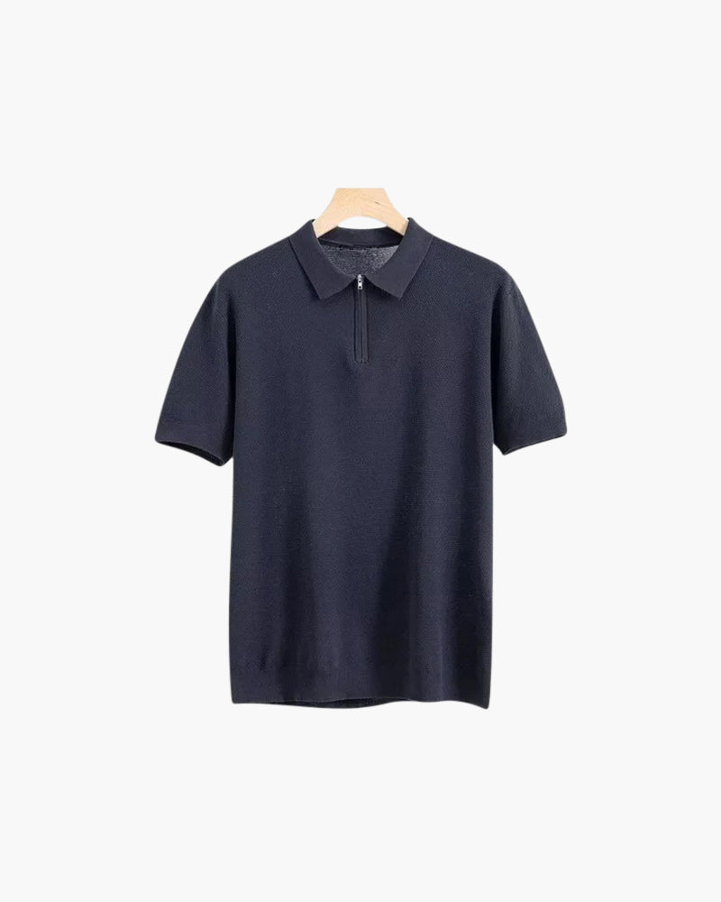 Brooks Heritage Half Zip Polo