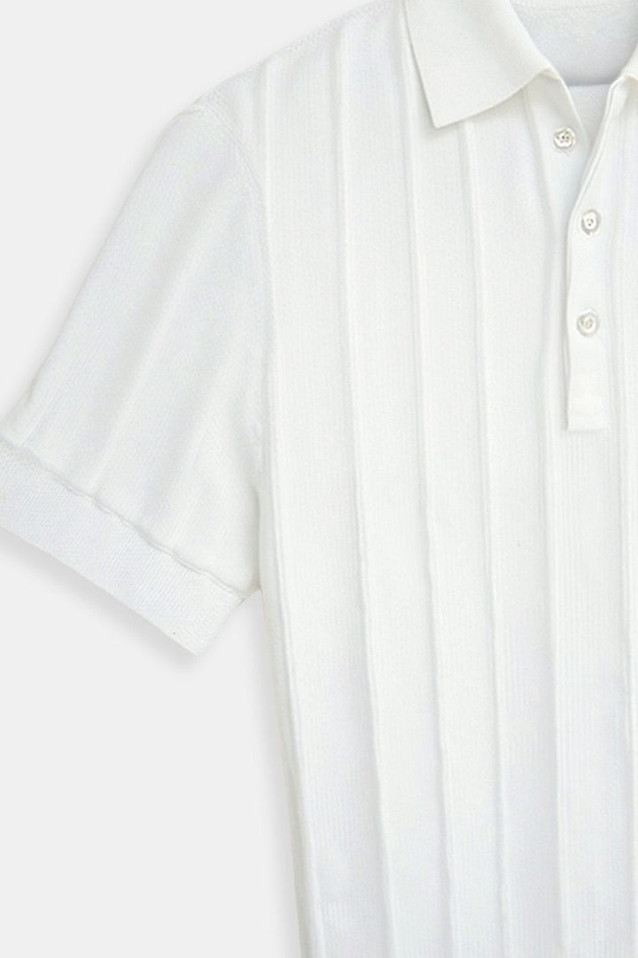 White Polo for Timeless Moments
