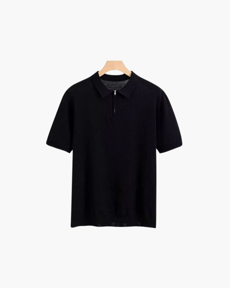 Brooks Heritage Half Zip Polo