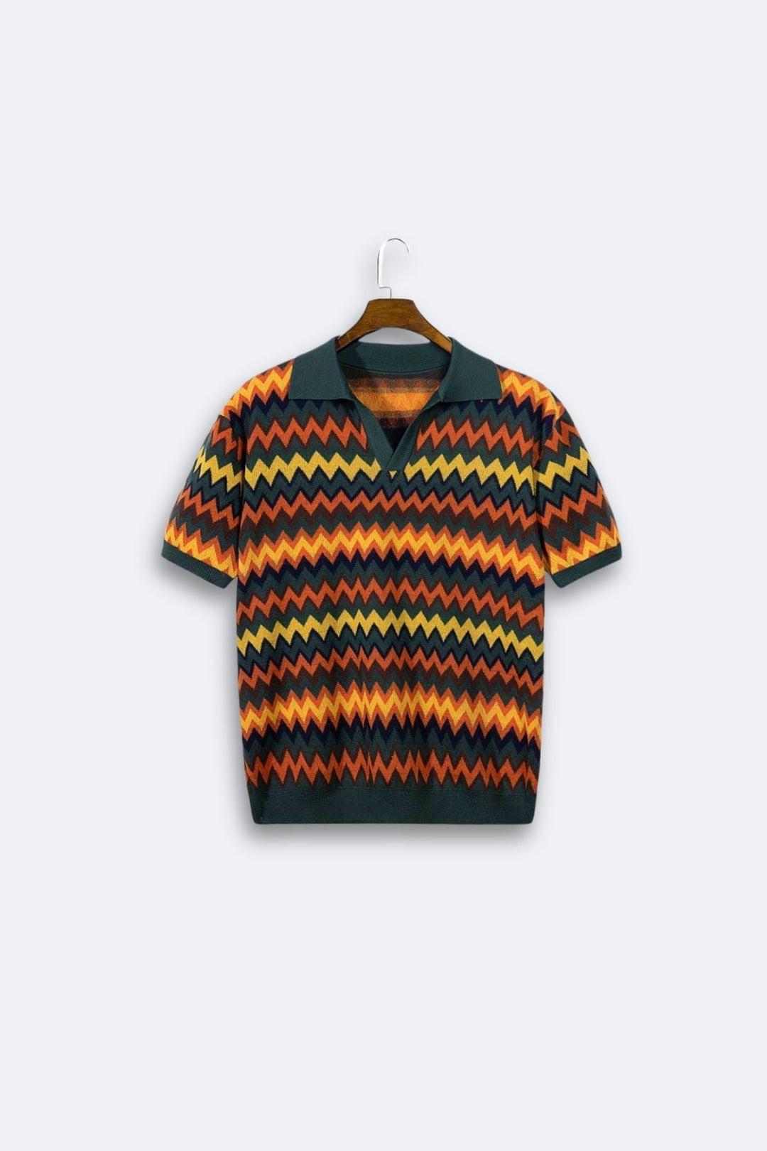 Zigzag Heritage Knit Pullover
