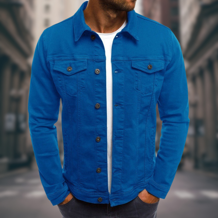 Beau Demi Jacket in Soft Indigo