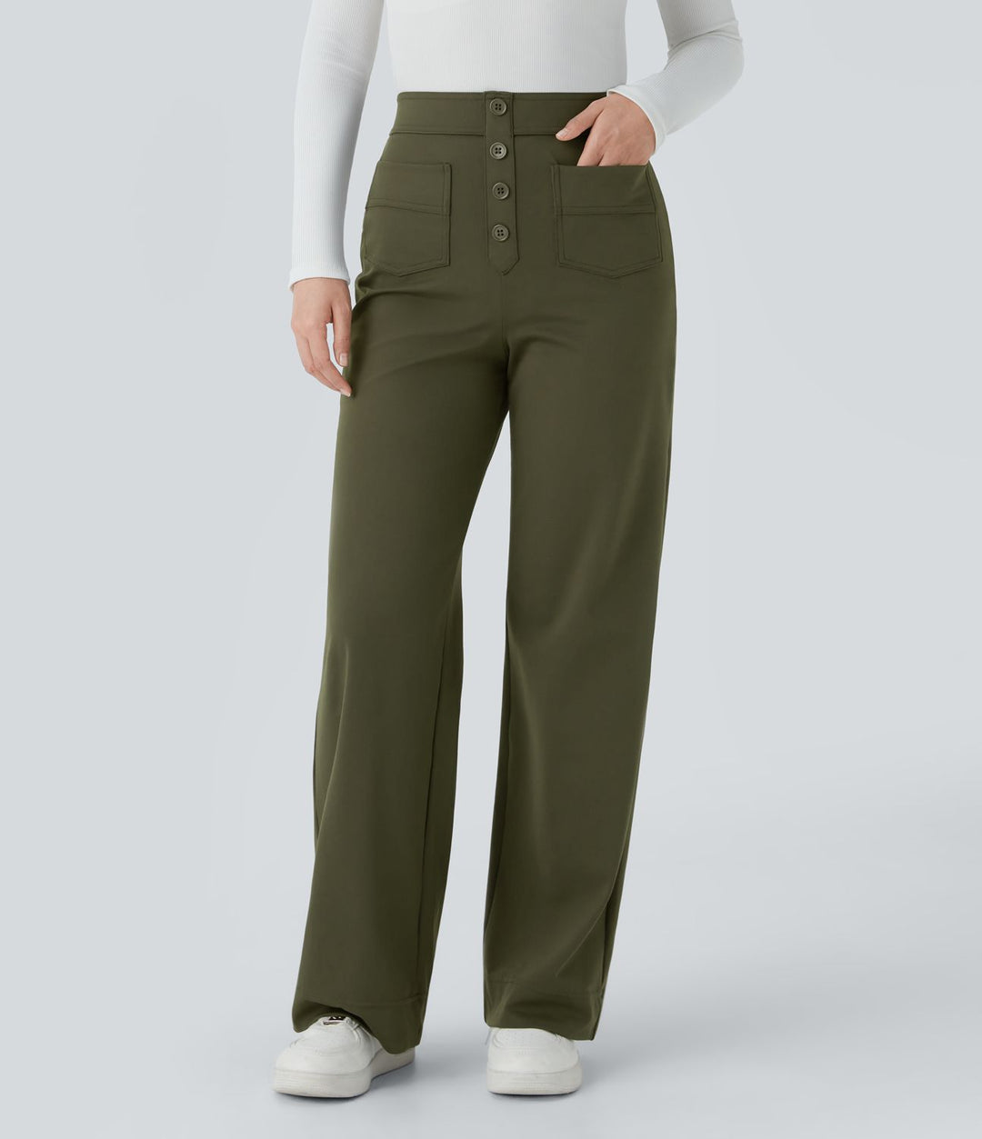 Jade - Comfortable Elastic Pants
