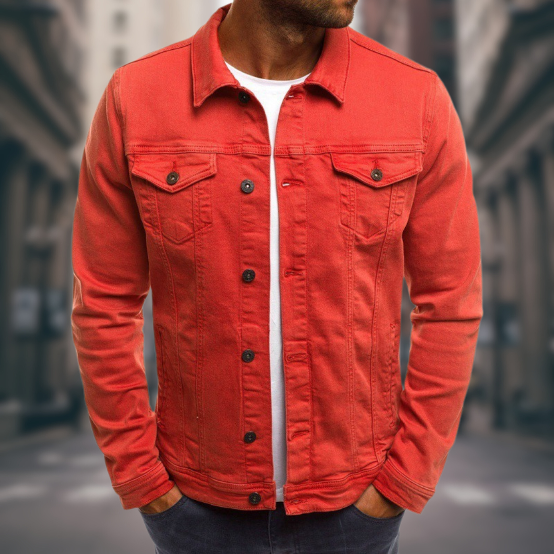 Beau Demi Jacket in Soft Indigo