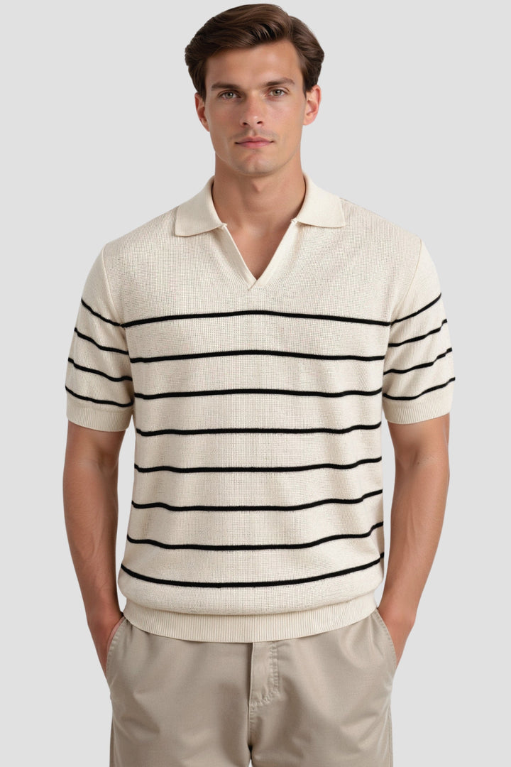Heritage Stripe Polo for Him