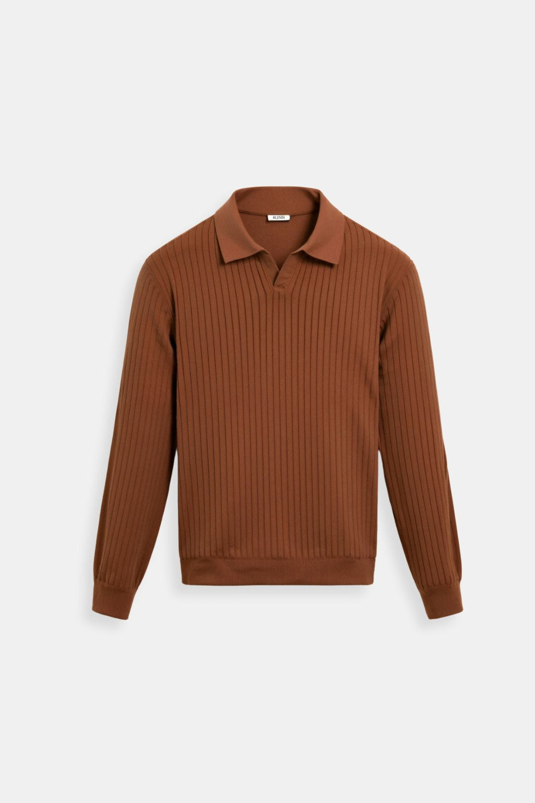 Whispered Knit Polo in Ivory