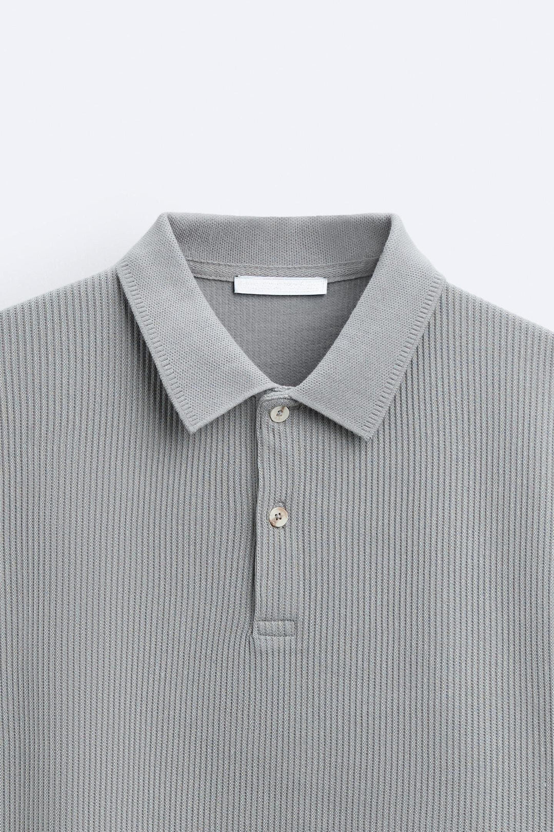 Cream White Short Sleeve Polo