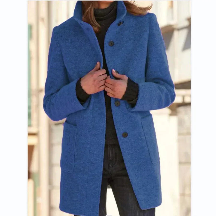 Bronte | Coat with Button Closure