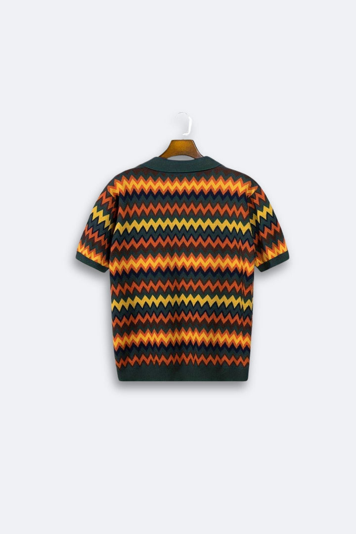 Zigzag Heritage Knit Pullover