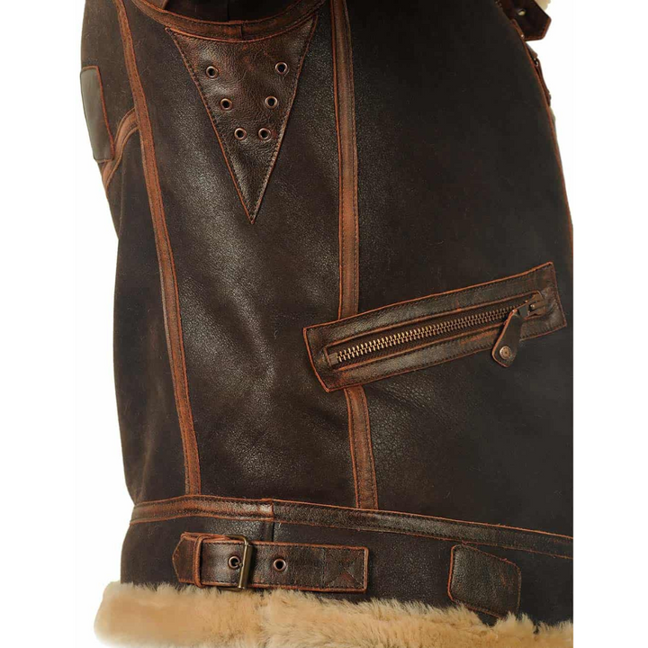 Maverick | Heritage Shearling Flight Jacket