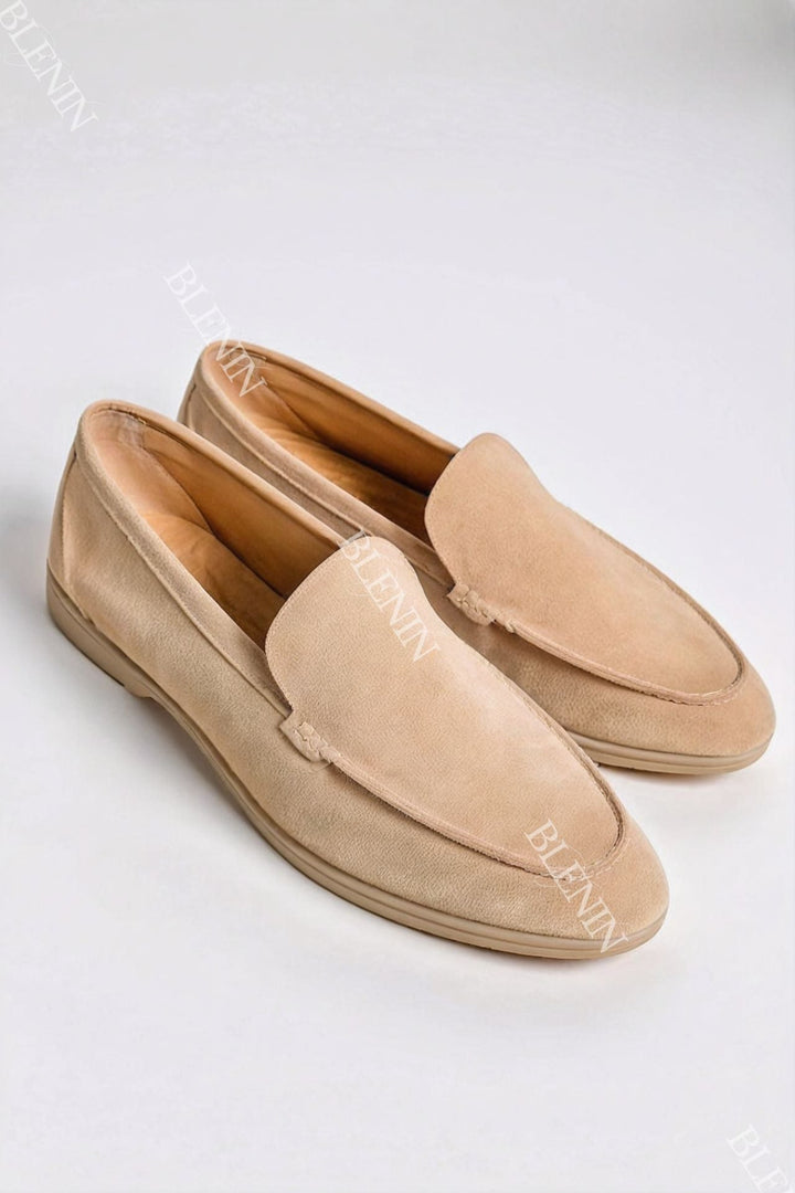 Ava Beige Loafers