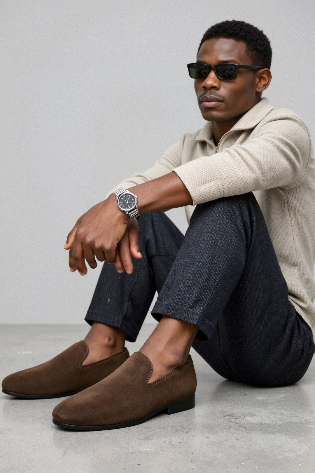 Ava Suede Loafers