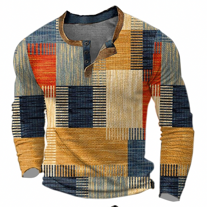 Lawson Geometric Henley Shirt