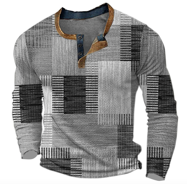 Lawson Geometric Henley Shirt