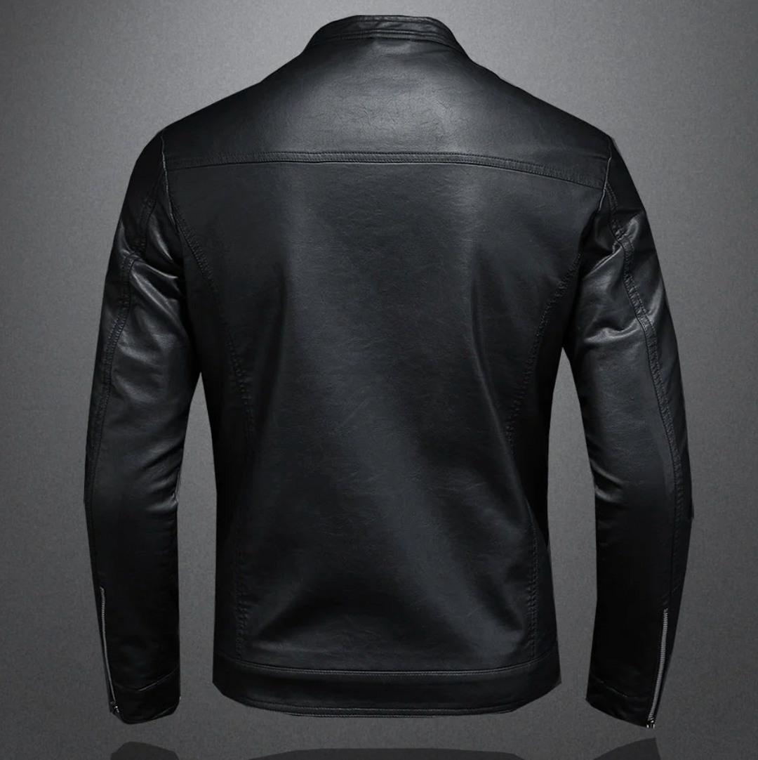 Jasper Heritage Leather Motorcycle Jacket