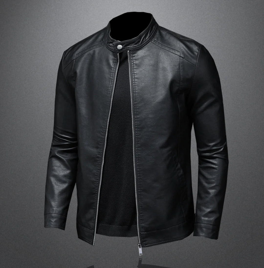 Jasper Heritage Leather Motorcycle Jacket