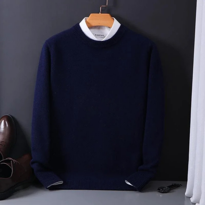 Thierry Cashmere Crew Neck Sweater