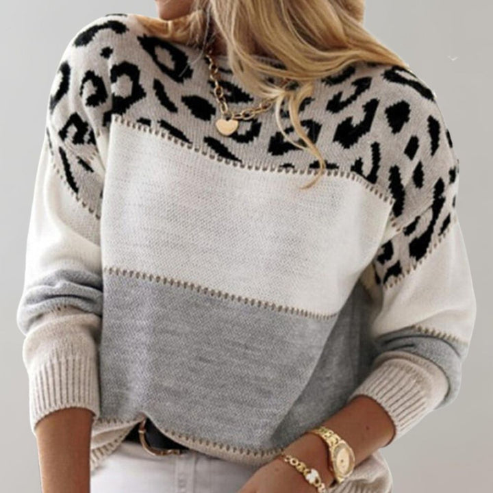 Ava Leopard Print Jumper