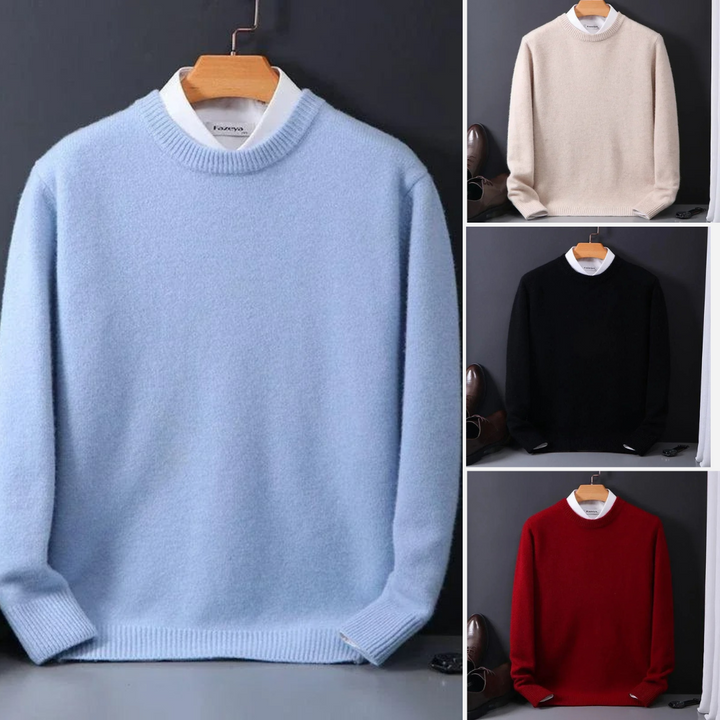 Thierry Cashmere Crew Neck Sweater