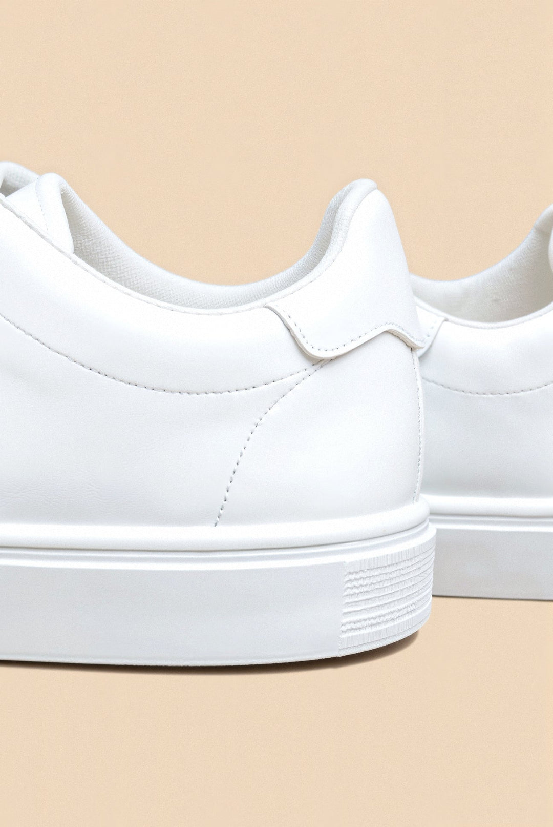 Ava Minimalist White Sneakers