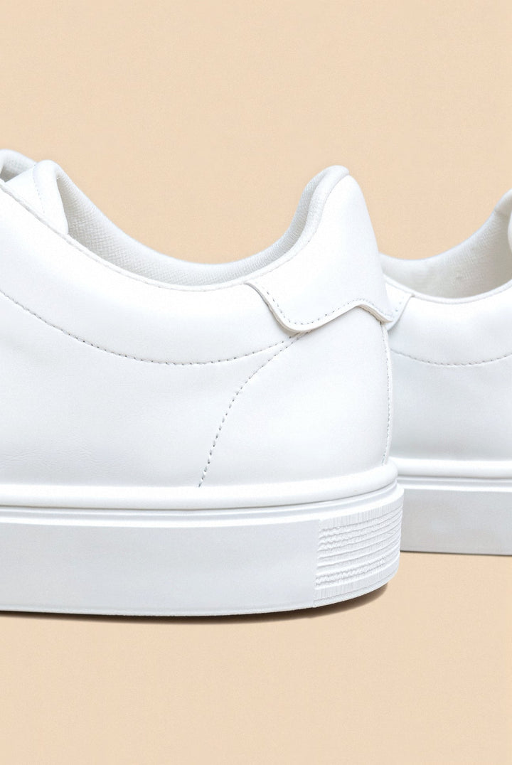 Ava Minimalist White Sneakers