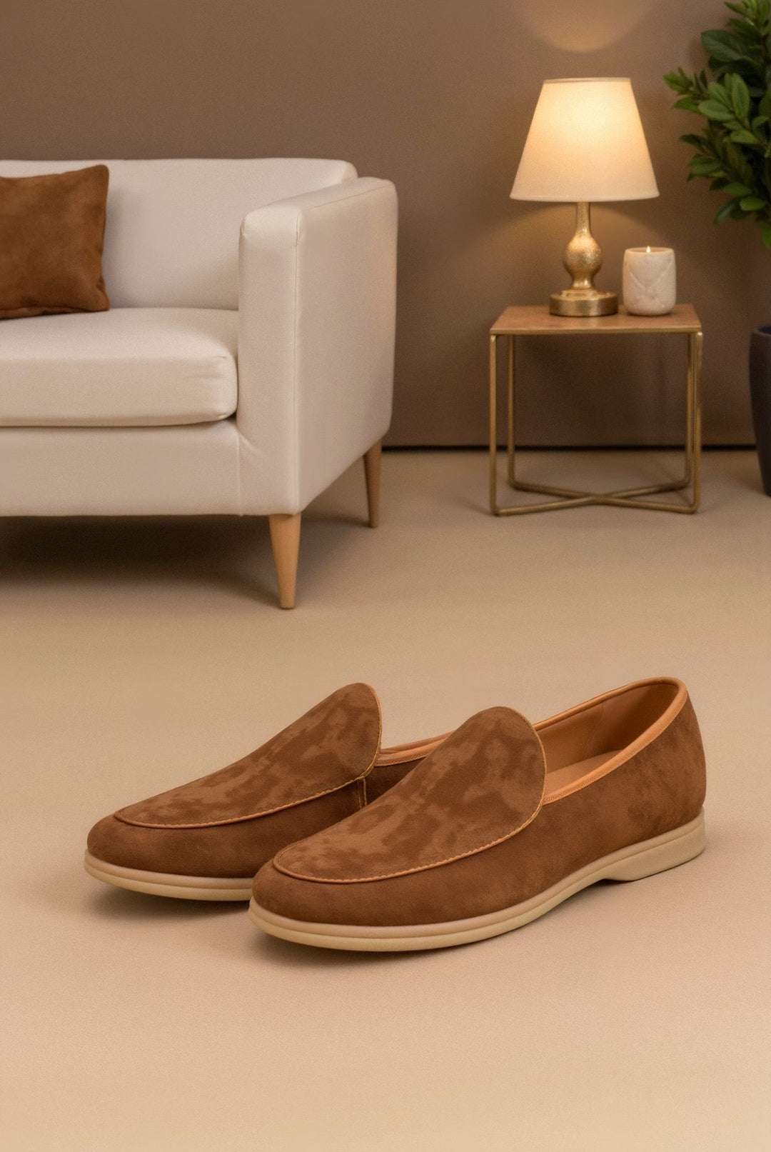 Ava Brown Loafers