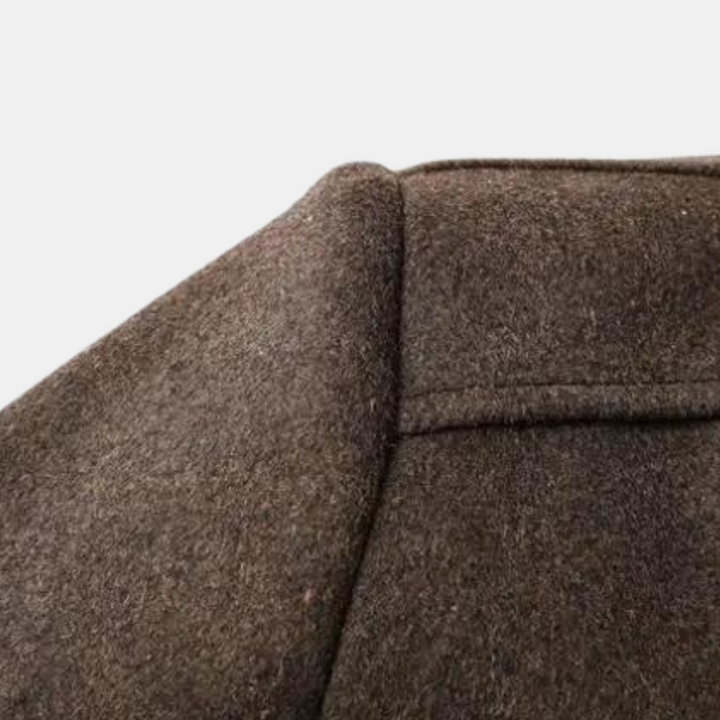 Heritage Wool Coat with Stand Collar