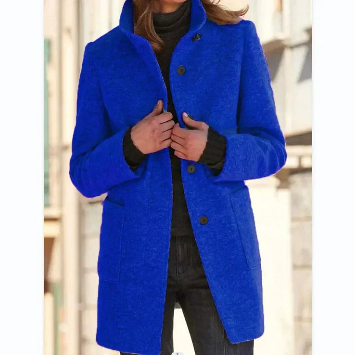 Bronte | Coat with Button Closure