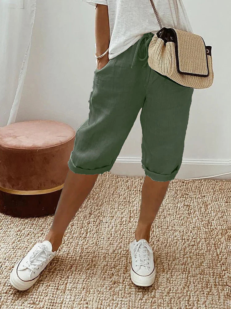 Paisley - Cotton Shorts for Women
