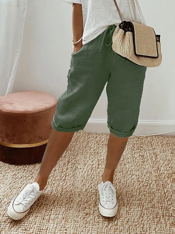 Paisley - Cotton Shorts for Women