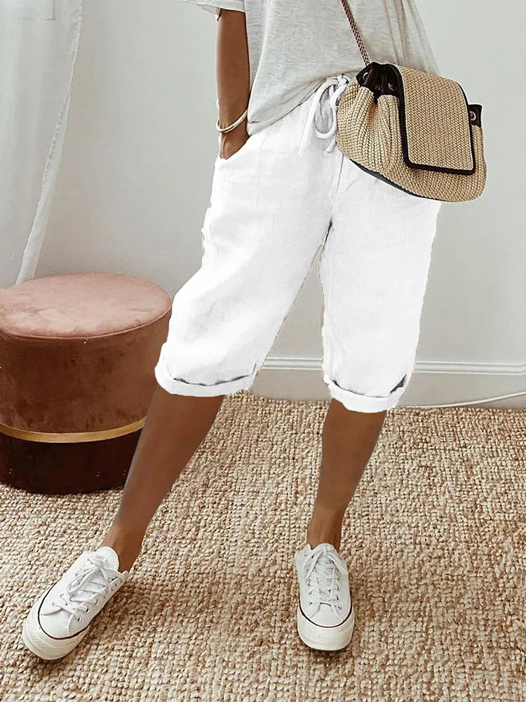 Paisley - Cotton Shorts for Women