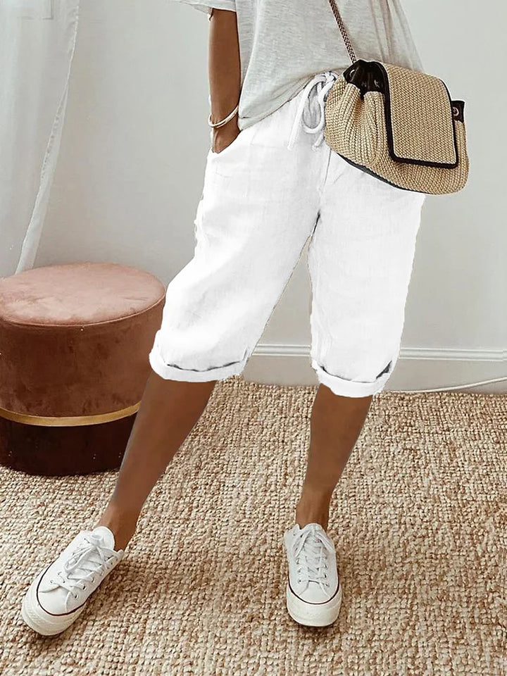 Paisley - Cotton Shorts for Women