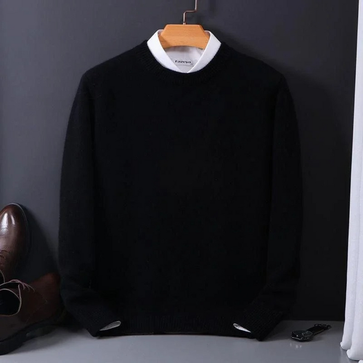 Thierry Cashmere Crew Neck Sweater