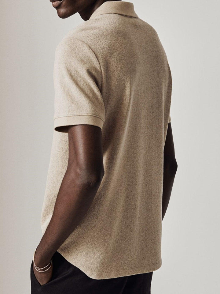 Heritage Knit Polo with Zipper